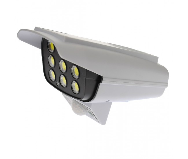 Camera falsa cu lampa solara, 100 LED-uri, cu senzor de miscare - XZ213