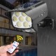 Camera falsa cu lampa solara, 63 LED-uri, cu senzor de miscare, 180W - SH863B