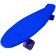 Penny board copii, cu roti din silicon si lumina LED, 55 cm, Bleumarin, 2311BLM