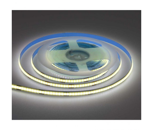 BANDA COB LED FLEXIBIL - 252LED/M - 14W/ML - ROLA/5M , ALB-RECE