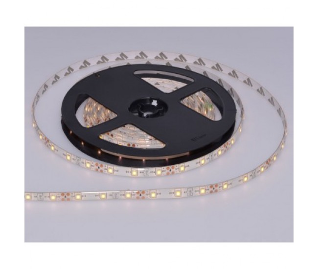 BANDA LED 3528 - 60LED/M EXTERIOR-SILICON , DC 12V 4,8W/ML , 5M/ROLA ALB-CALD