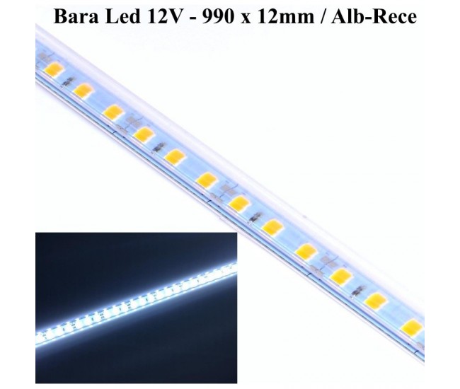 BARA CU 72 LED SMD 5050 / ALB-RECE, 990X12X1MM