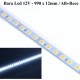 BARA CU 72 LED SMD 5050 / ALB-RECE, 990X12X1MM