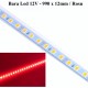 BARA CU 72 LED SMD 5050 / ROSU, 990X12X1MM