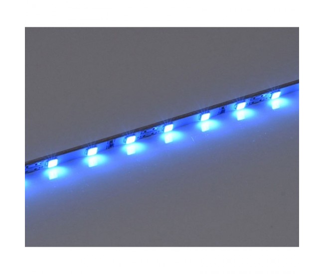 BARA LED 12V - 2835 ALBASTRU / 1000MM X 4MM