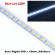 BARA LED 220V / 72 X SMD 5050 / ALB-RECE, 990X12X1MM