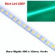 BARA LED 220V / 72 X SMD 5050 / VERDE, 990X12X1MM