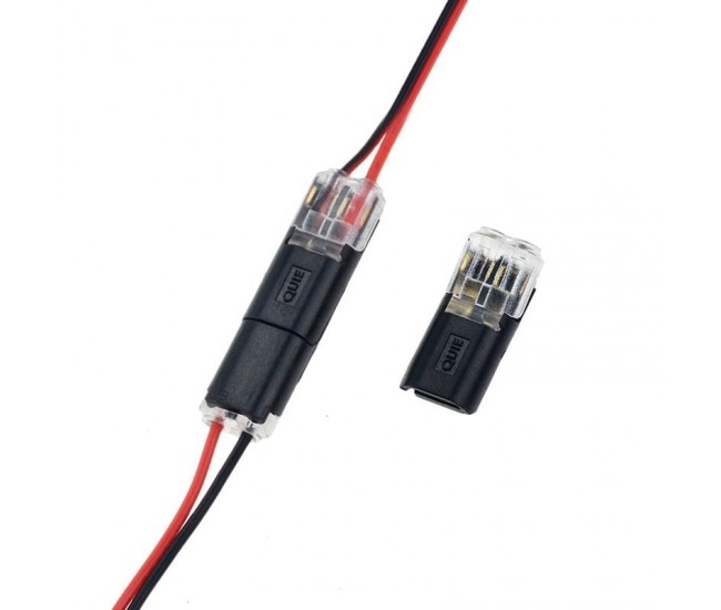 CONECTOR 2 PINI CU IMBINARE RAPIDA 22-20 AWG