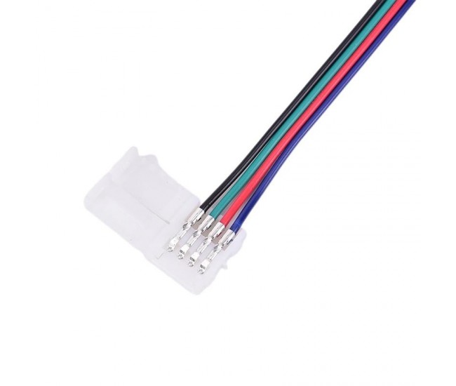 CONECTOR ALIMENTARE BANDA RGB CU 4 FIRE