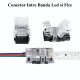 CONECTOR BANDA LED & RGB 10MM / 3 PINI - 3 FIRE