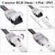 CONECTOR BANDA LED & RGB 10MM / 4 PINI - 4 FIRE