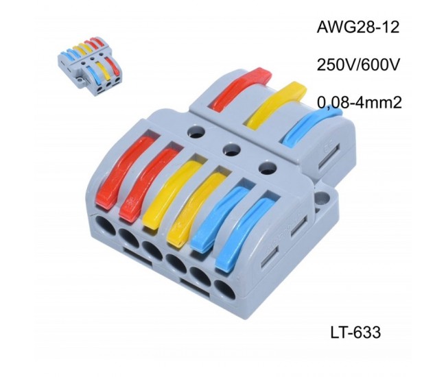 CONECTOR DE CABLU MYF-FY 3-6