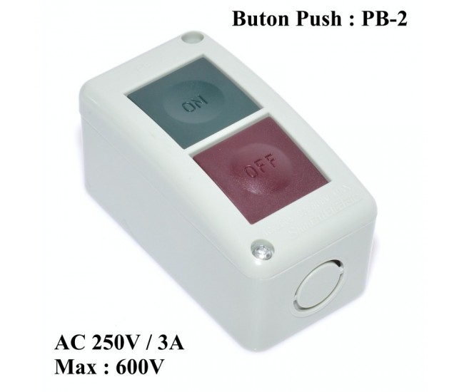 INTRERUPATOR PUSH BUTON PB-2