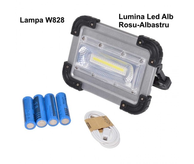 LAMPA DE LUCRU W828 LED COB 30W