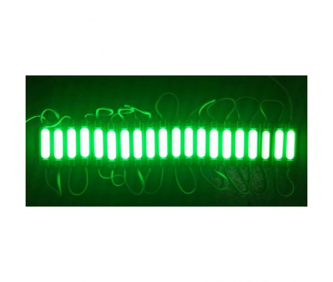 MODUL GRUP LED SMD 5730 TIP COB IMPERMEABIL, VERDE