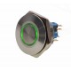 PUSH BUTON 30MM / 24V LED VERDE