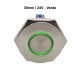 PUSH BUTON 30MM / 24V LED VERDE