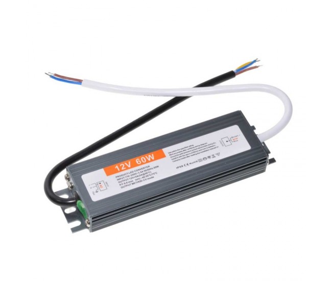 Sursa Alimentare 12V-60W Slim Ex IP68, ALX-7E020