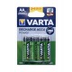 ACUMULATORI REINCARCABILI VARTA R6 AA / 2100MAH, 4BUC/SET