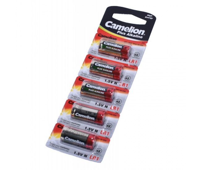 BATERIE ALKALINA CAMELION LR1 - N1,5V 5BUC/SET