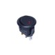 BUTON 12V ON-OF CU LED ROSU, 22MM