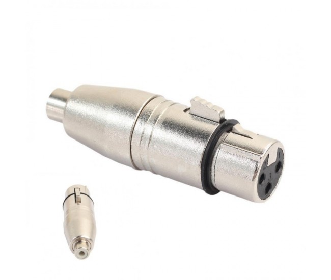 CONECTOR AUDIO XLR MAMA - RCA MAMA