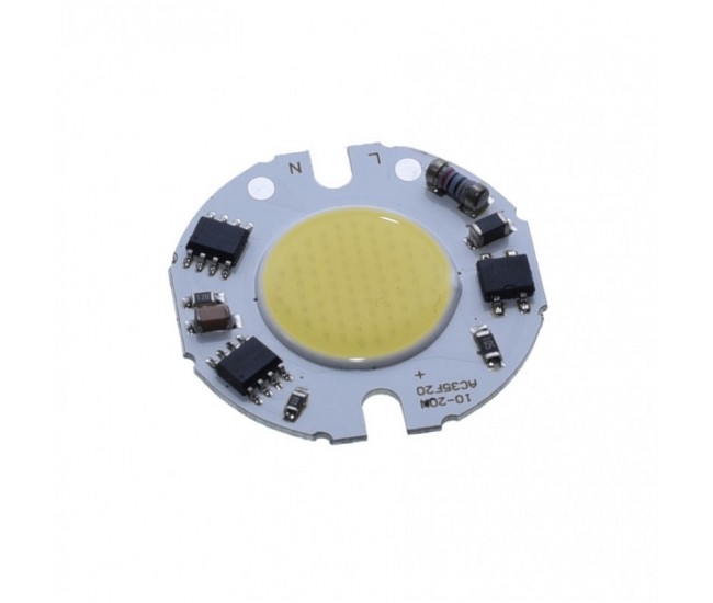 LED COB 35MM , PUTERE 15W - 220V