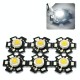 LED SMD 1W CU RADIATOR ,LUMINA ALB-RECE 6500K