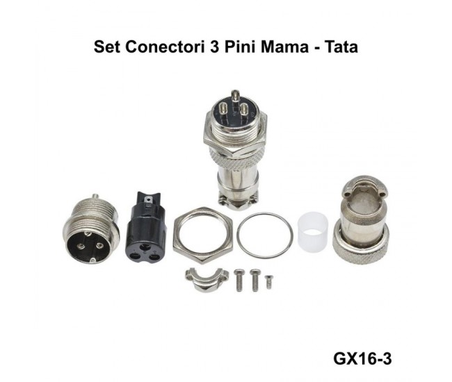 SET CONECTOR TIP AVIATOR 3 PINI