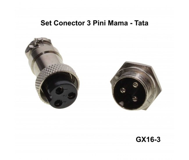 SET CONECTOR TIP AVIATOR 3 PINI