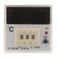 CONTROLER DIGITAL DE TEMPERATURA E5C4 200/220V ,K 0-399