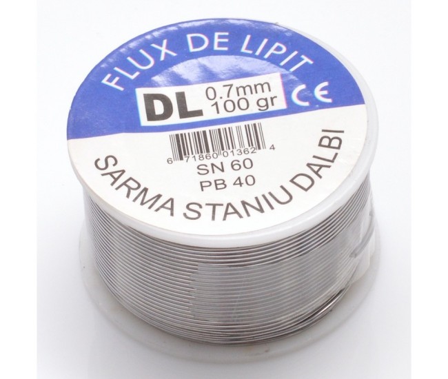 FLUDOR DE LIPIT CU PASTA ,100G - 0,5MM , SN60/PB40