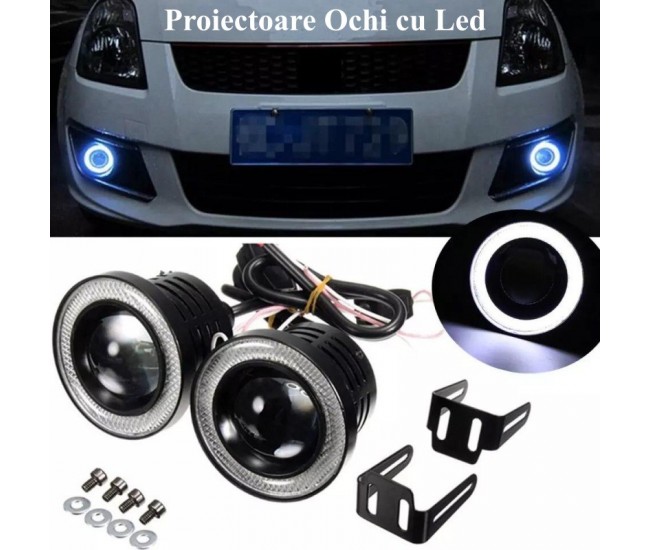 PROIECTOR AUTO CU LED 10W / 64MM / 3200LM