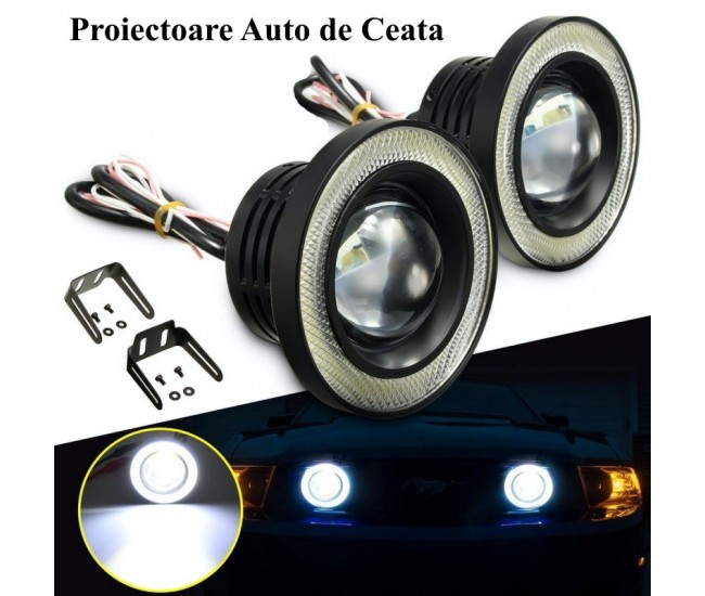 PROIECTOR AUTO CU LED 10W / 64MM / 3200LM