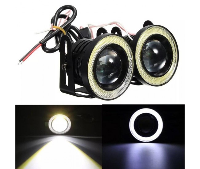 PROIECTOR AUTO CU LED 10W / 76MM / 3200LM