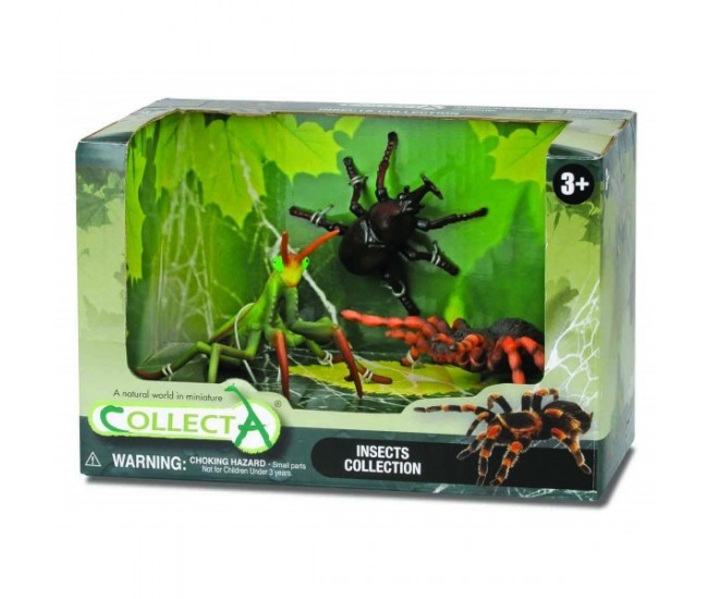 Set 3 figurine insecte collecta