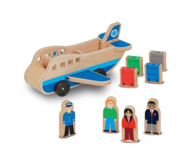 Set de joaca avion cu pasageri melissa and doug