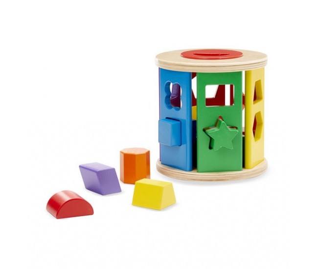 Cilindru sortator de forme melissa and doug