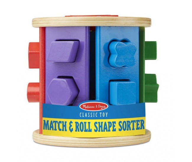 Cilindru sortator de forme melissa and doug