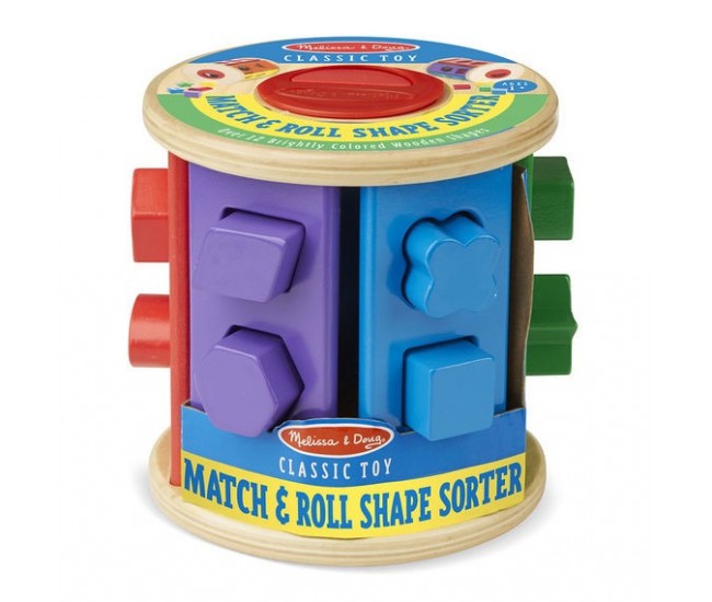 Cilindru sortator de forme melissa and doug