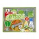 Set de joaca din lemn salate delicioase melissa and doug