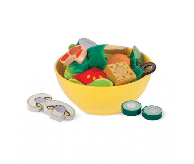 Set de joaca din lemn salate delicioase melissa and doug