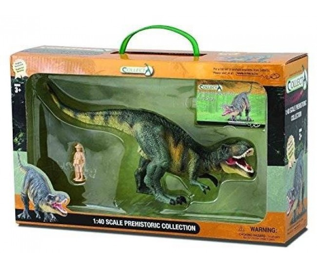 Figurina tyrannosaurus rex - deluxe wb collecta