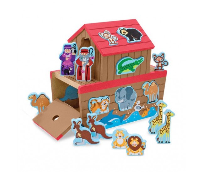 Set de joaca din lemn arca lui noe melissa and doug