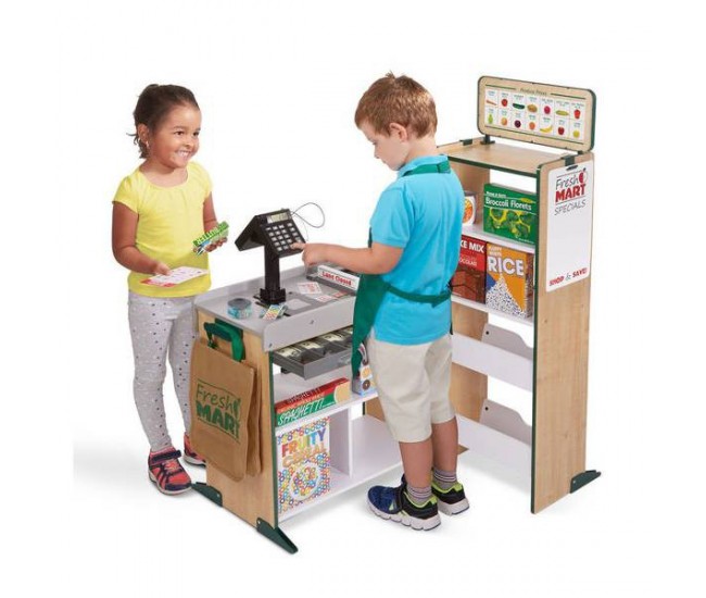 Colt de joaca din lemn supermarket melissa and doug