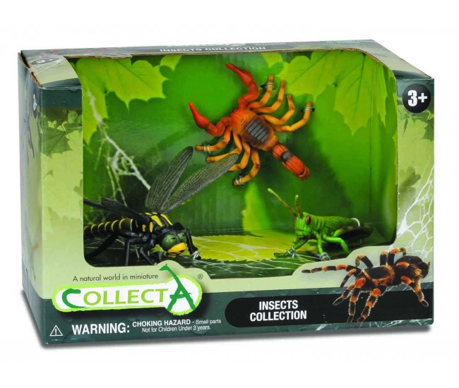 Set 3 figurine insecte - collecta