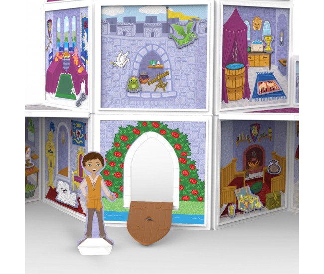 Set de joaca magnetic castel medieval - melissa & doug