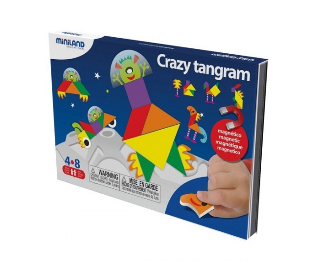 Joc magnetic tangram fantezie