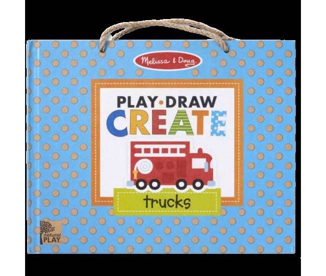 Set de creatie camioane - melissa & doug