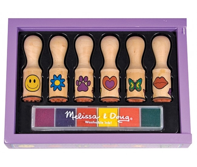 Set de stampile happy handle melissa and doug